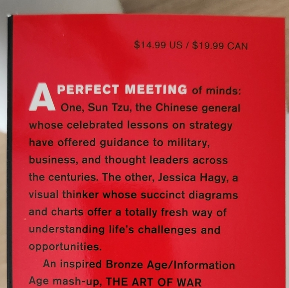 The Art of War Visualized Book by Jessica Hagy NWT 250 pages - Picture 3 of 11